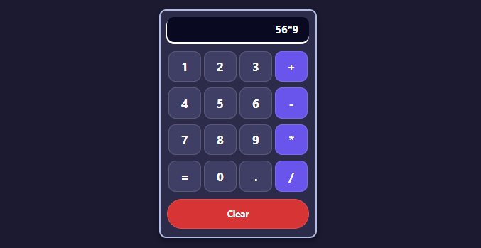 Vista previa de Calculadora