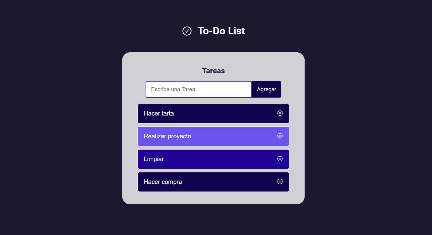 Vista previa de To Do List